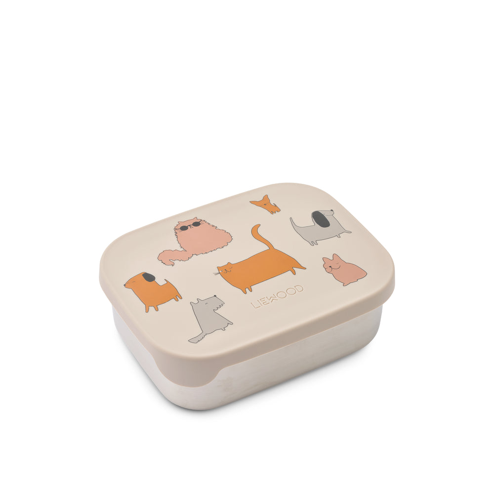 Liewood Jausenbox Arthur, Cats and Dogs