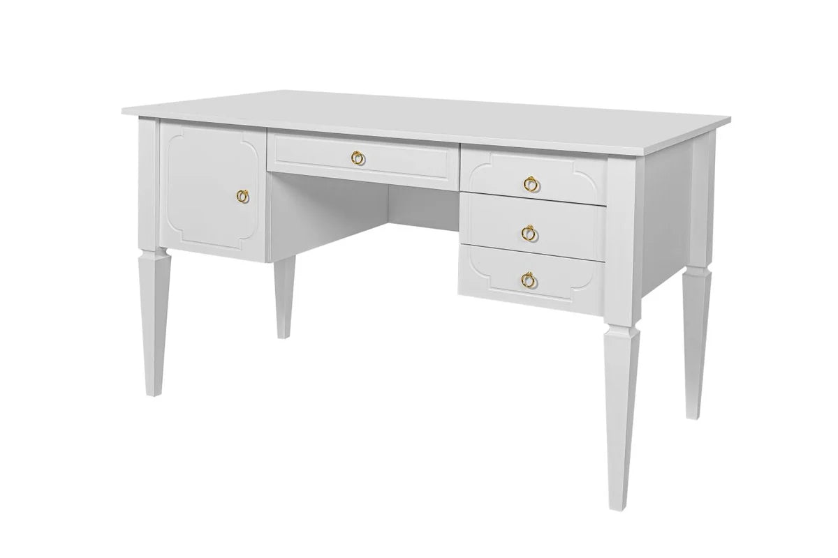 Bellamy Schreibtisch Royal, weiß