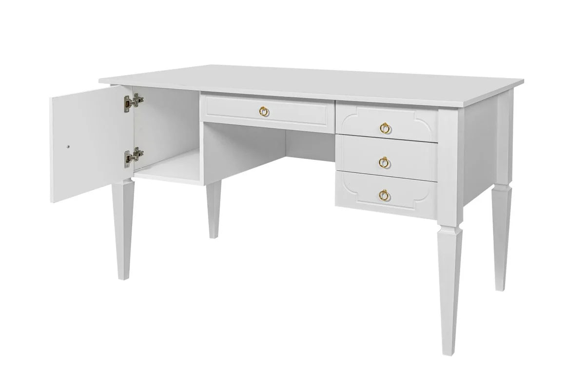 Bellamy Schreibtisch Royal, weiß