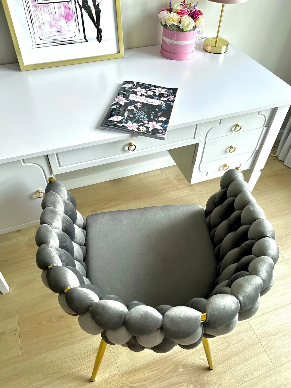 Bellamy Schreibtisch Royal, weiß