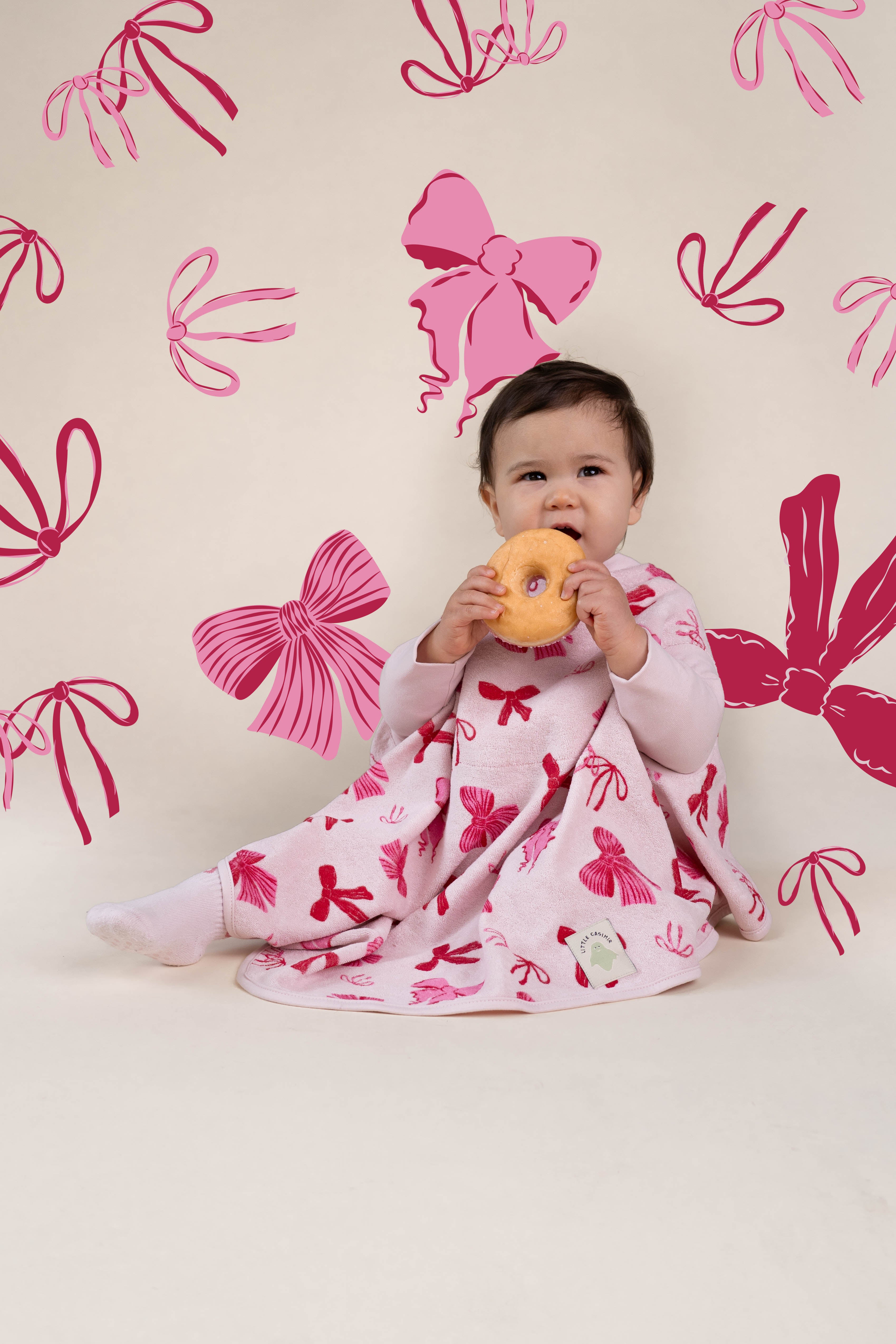 Little Casimir Lätzchen Boo, Pretty Pink