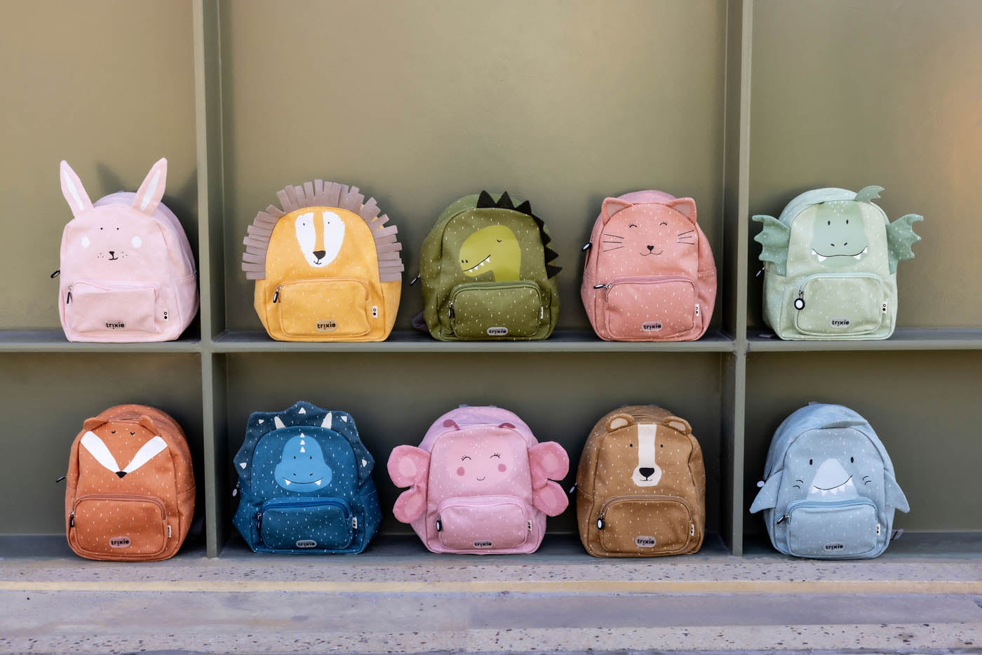 Trixie Rucksack Drache - M