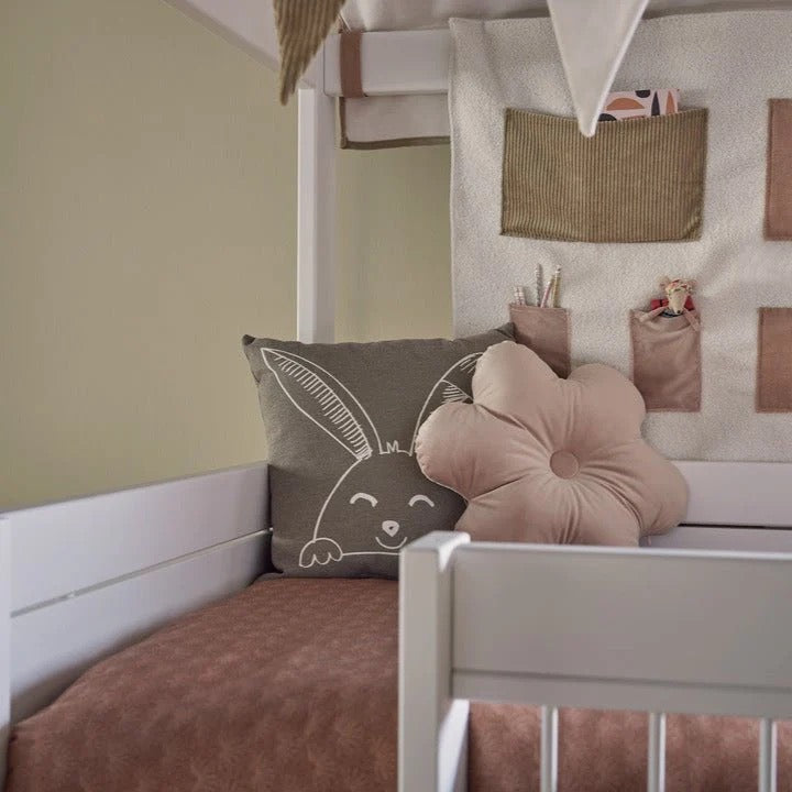 Lifetime Quadratisches Kissen - Happy Rabbit