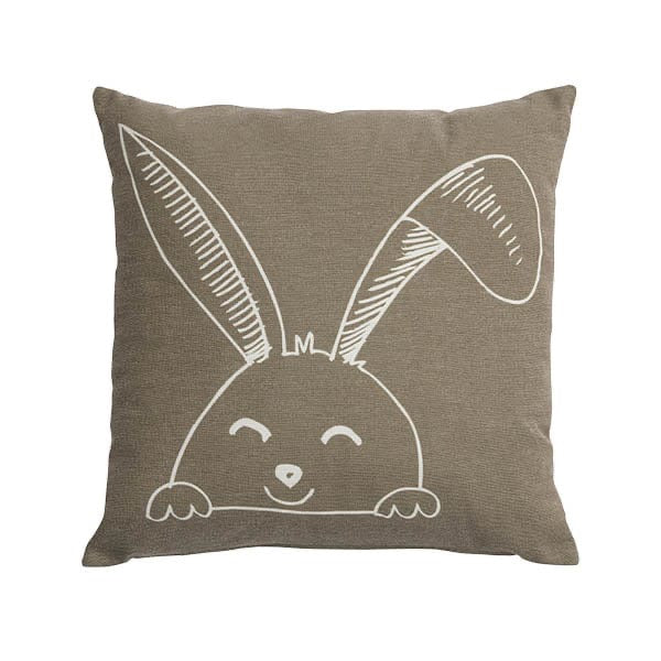 Lifetime Quadratisches Kissen - Happy Rabbit