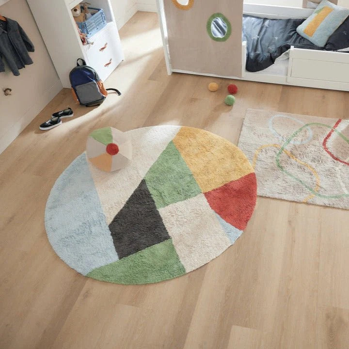 Lifetime Runder Teppich - Getuftet - Olympic Dreams