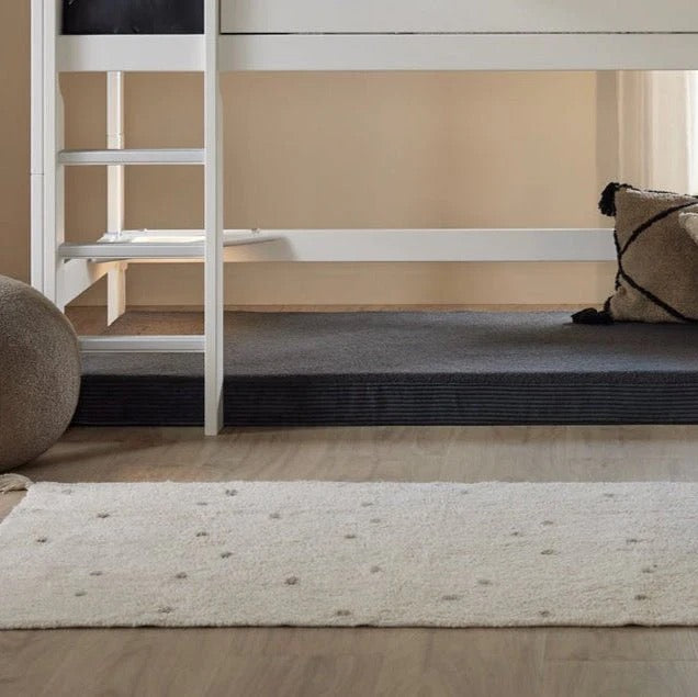 Lifetime Großer Matratzenbezug – Teddy Graphite