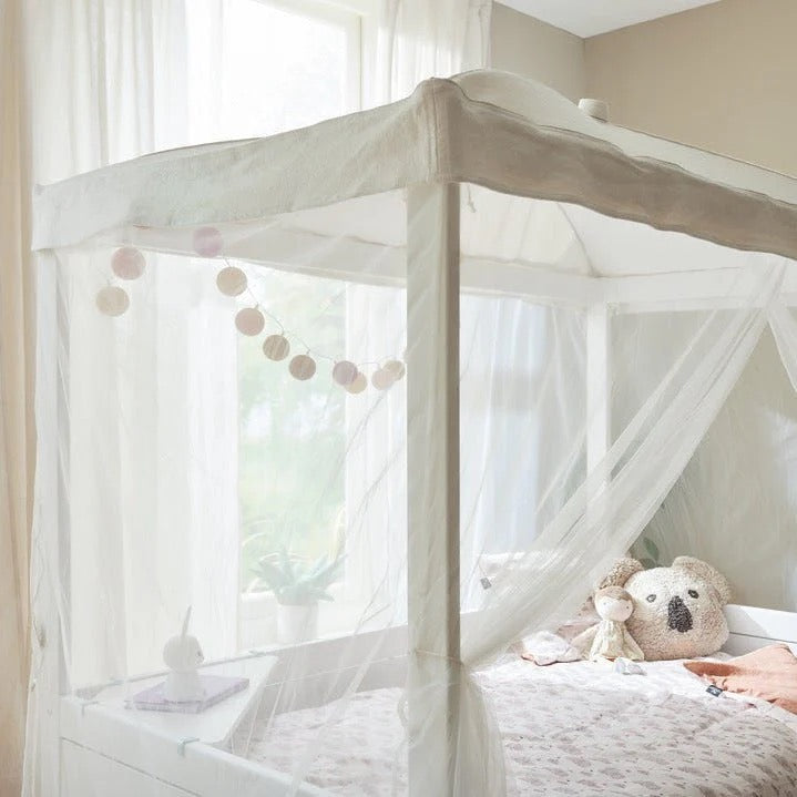 Lifetime Himmel für Himmelbett 120 cm - Dreamy White