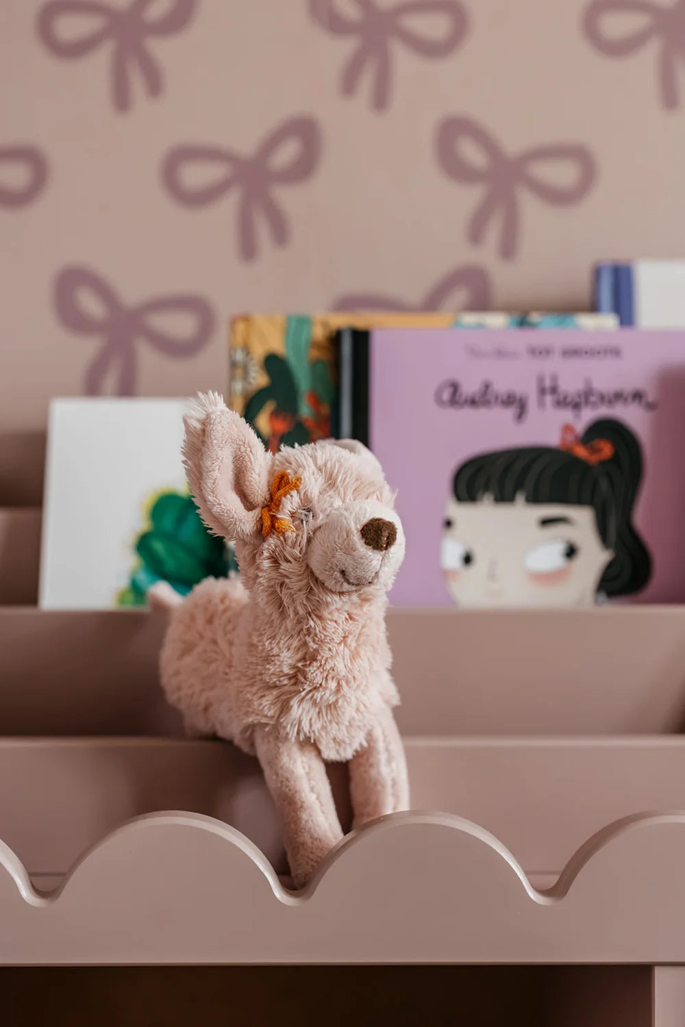 Bellamy Montessori-Bücherregal Book Nook, rosa
