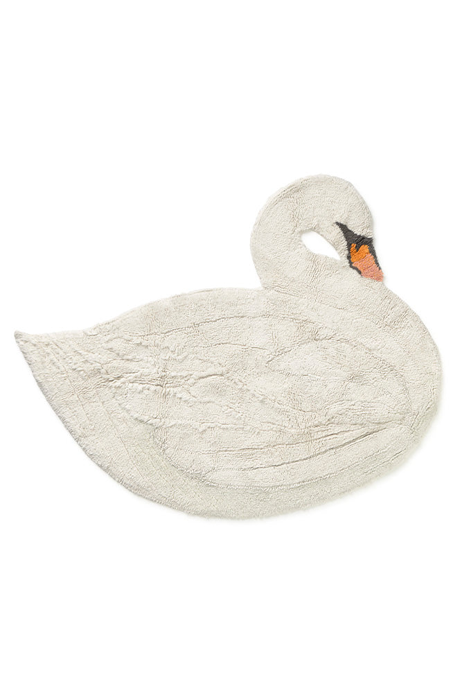 Lorena Canals waschbarer Teppich Swan