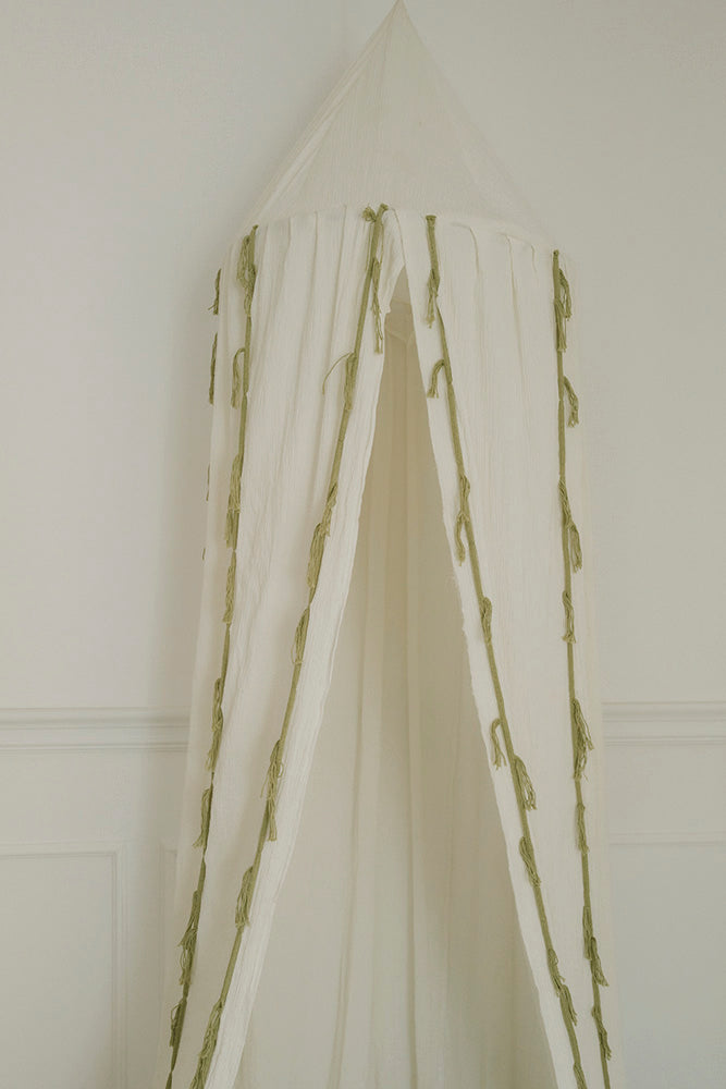 Lorena Canals Baldachin Crepe Swan Ivory