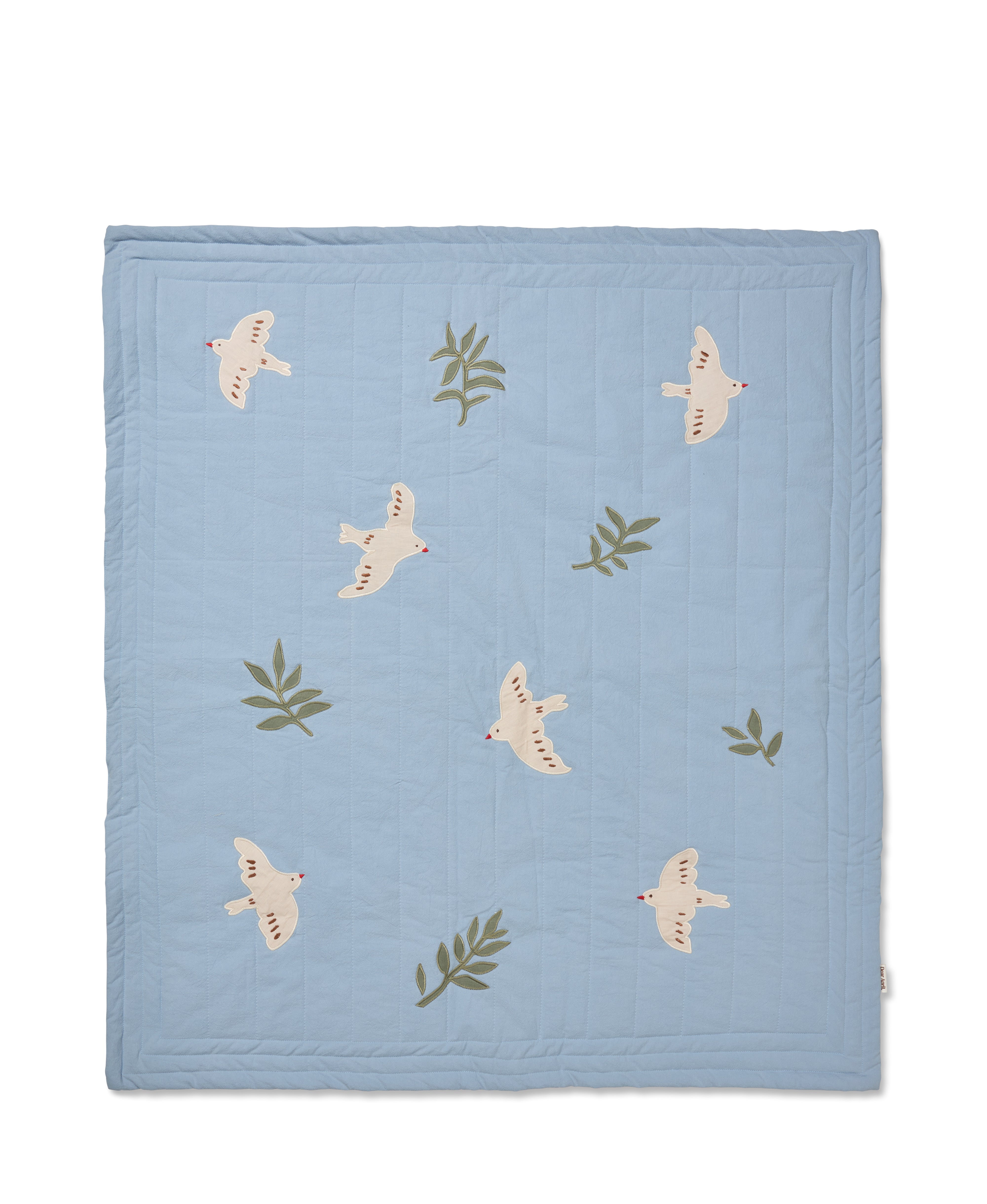 Dear April Cassia Decke, Sky Blue