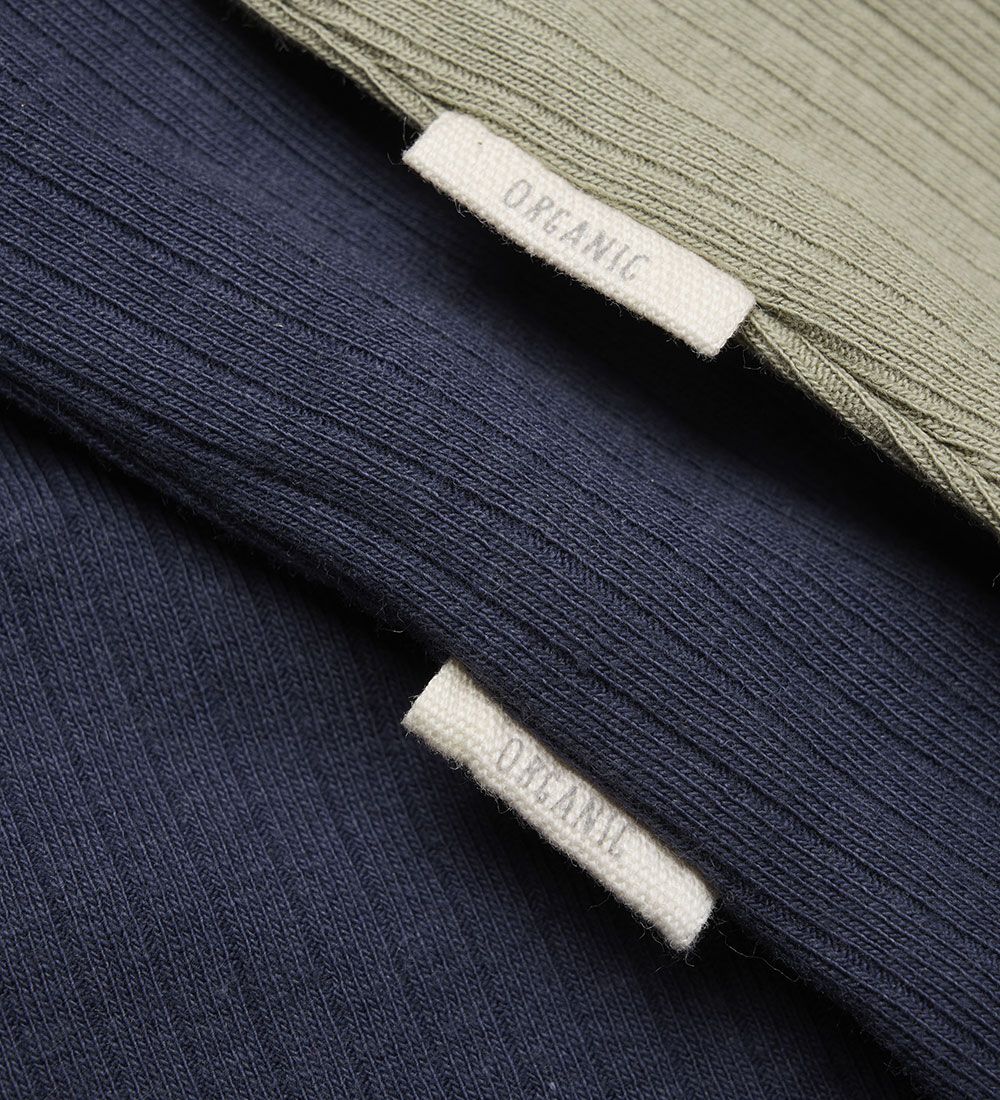 Minymo Schlupfmütze 2er-Pack, blau/grün