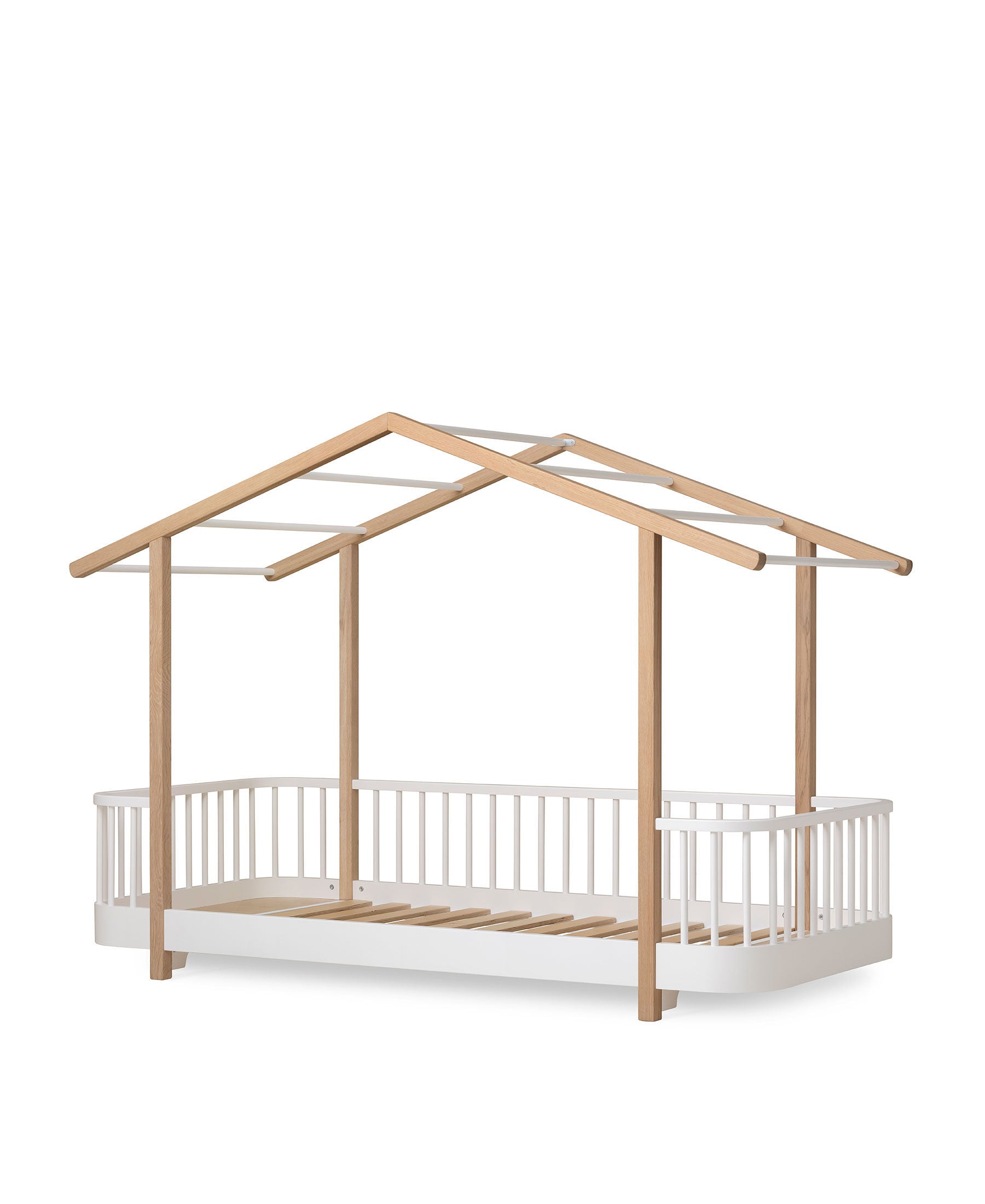 Oliver Furniture Wood Original Hausbett, weiß/Eiche