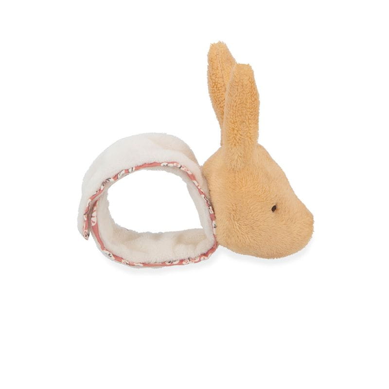 Kaloo Geschenk-Set Schuhe & Rassel-Armband, Hase