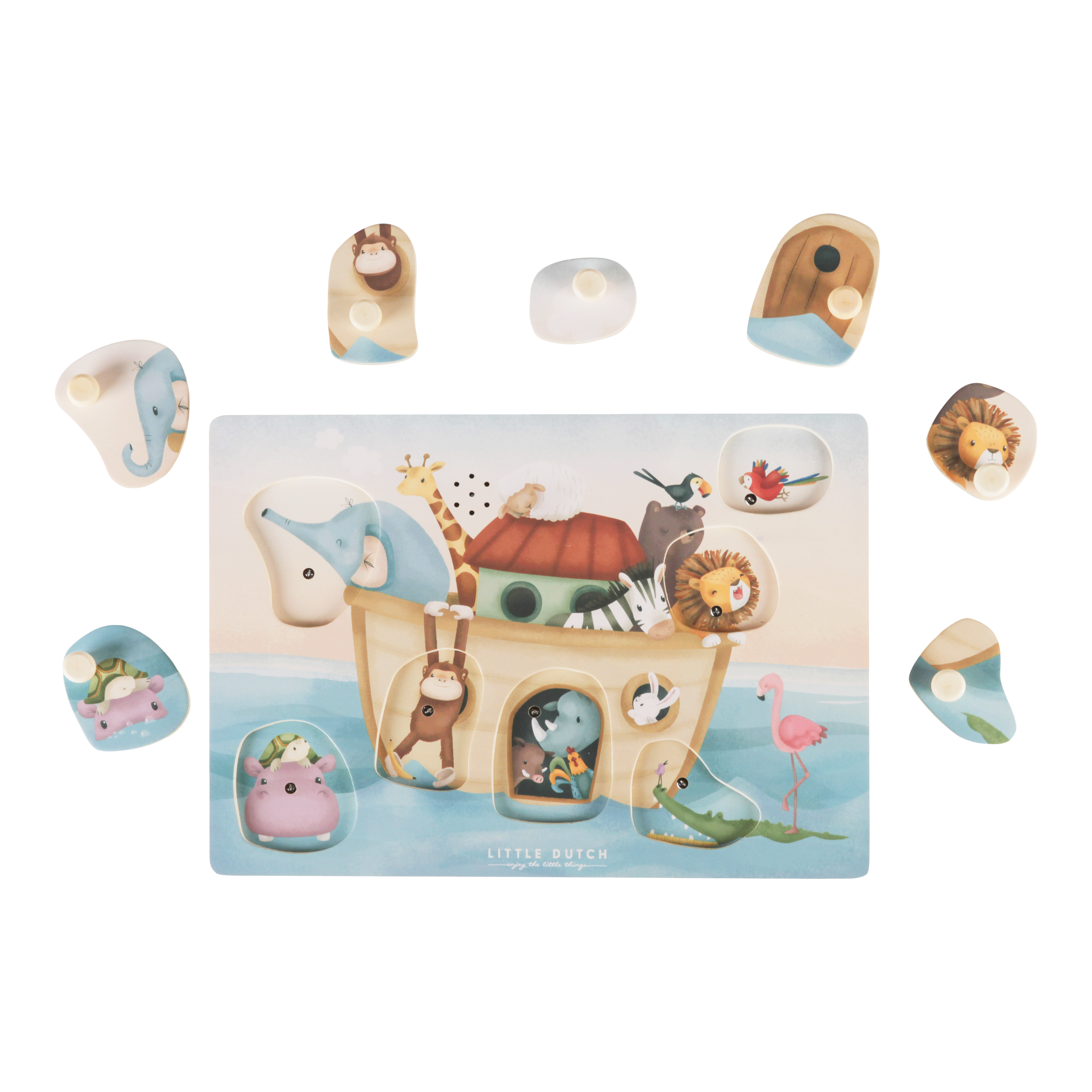 Little Dutch Sound-Greif-Puzzle Arche Noah