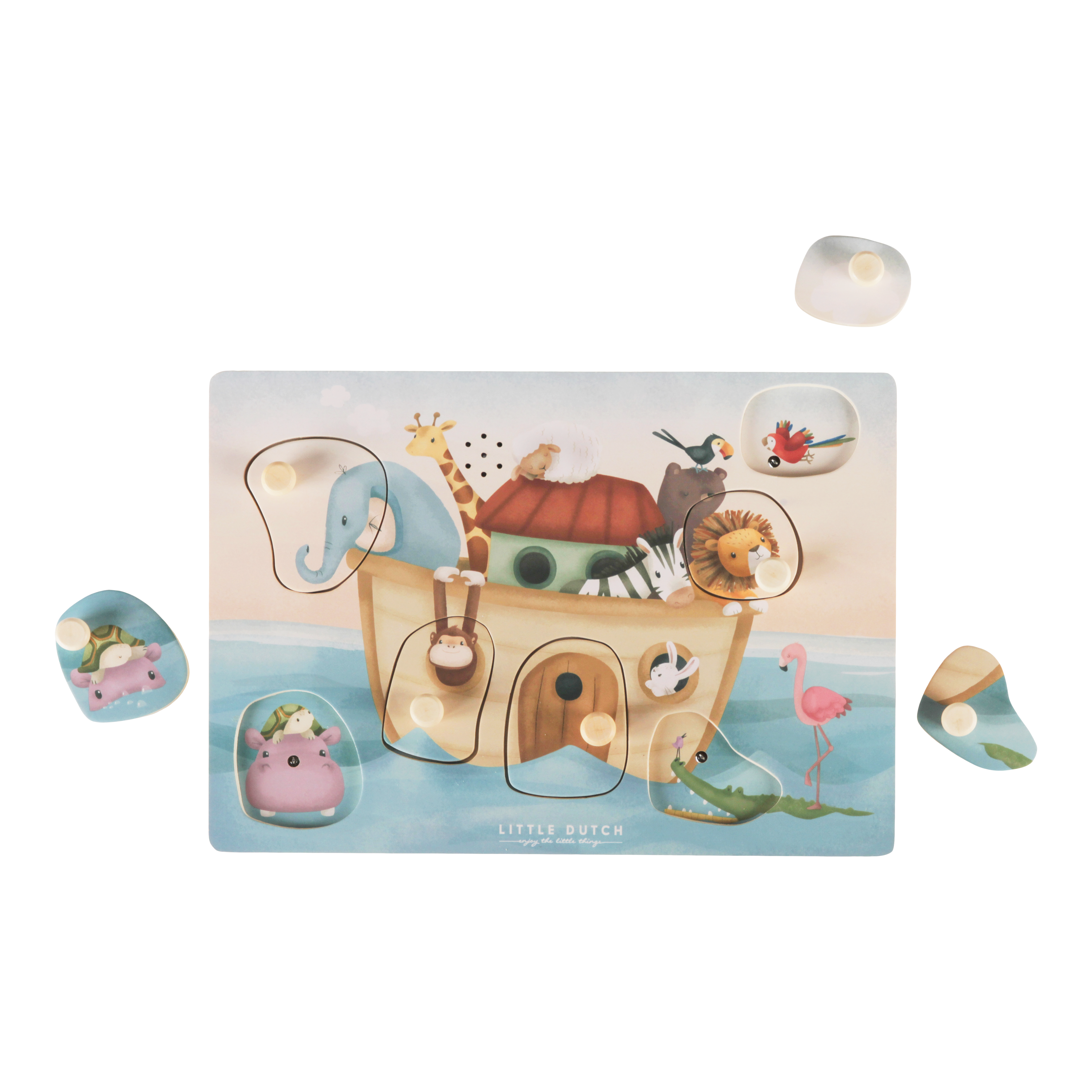 Little Dutch Sound-Greif-Puzzle Arche Noah