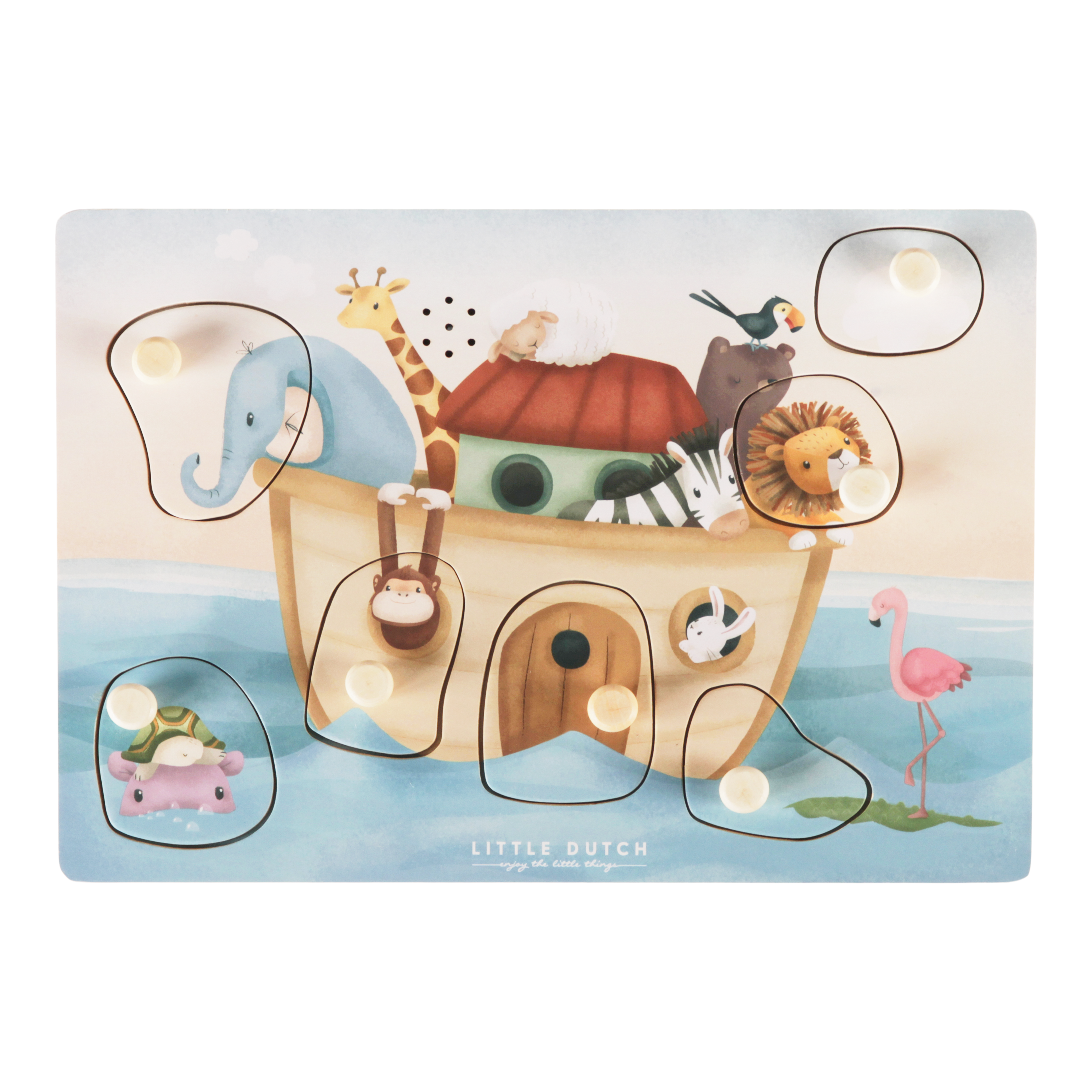 Little Dutch Sound-Greif-Puzzle Arche Noah