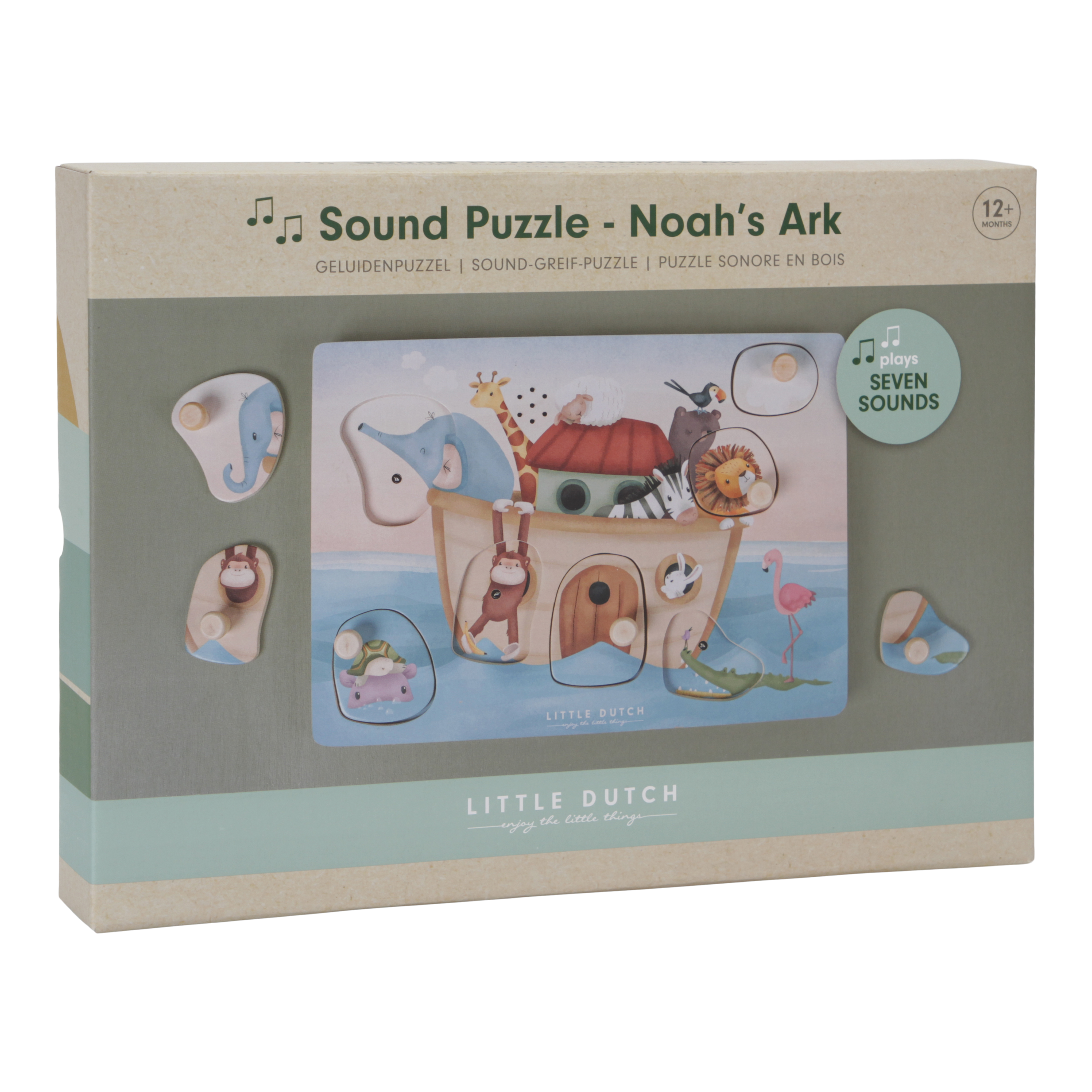 Little Dutch Sound-Greif-Puzzle Arche Noah