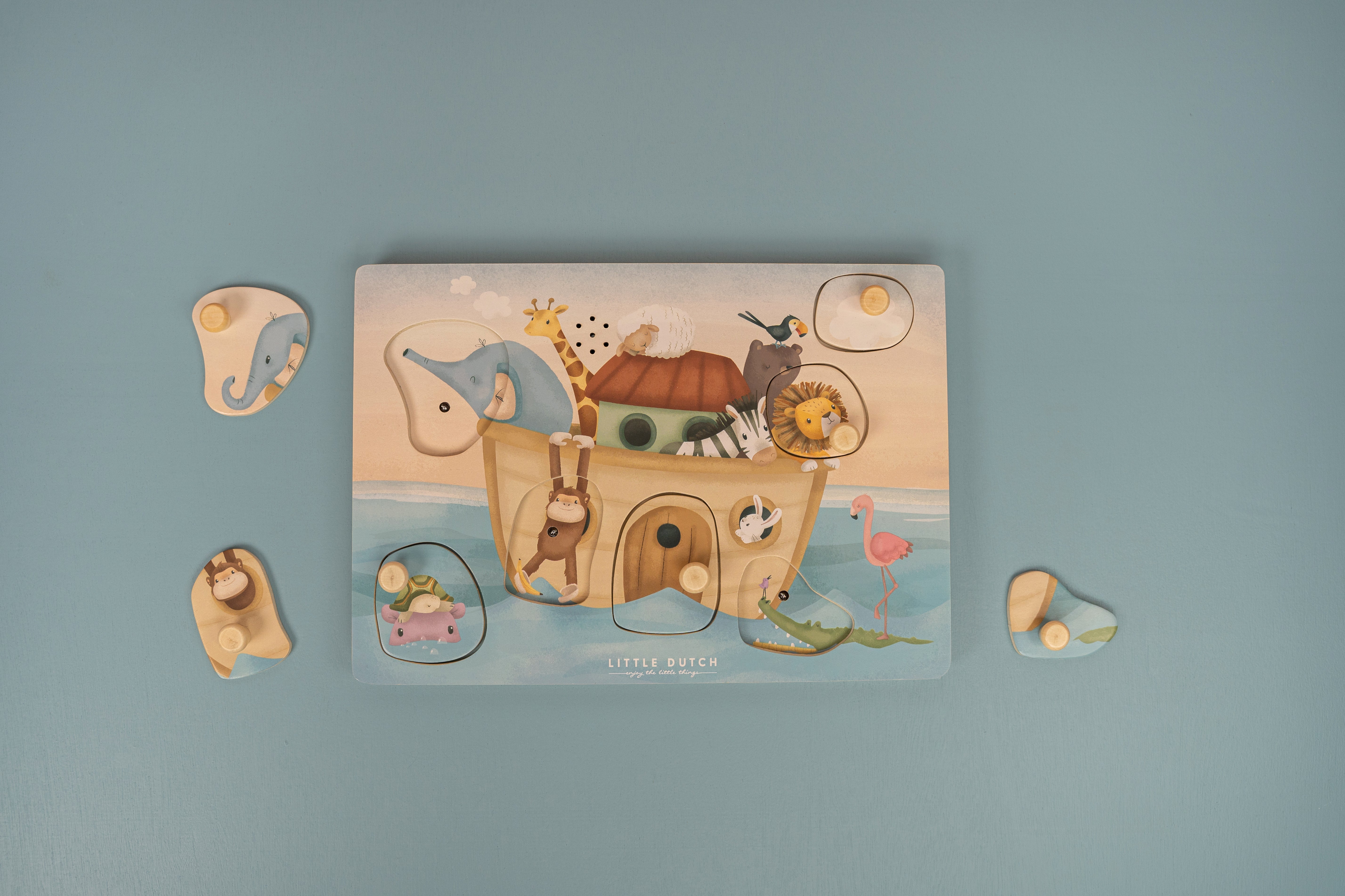 Little Dutch Sound-Greif-Puzzle Arche Noah