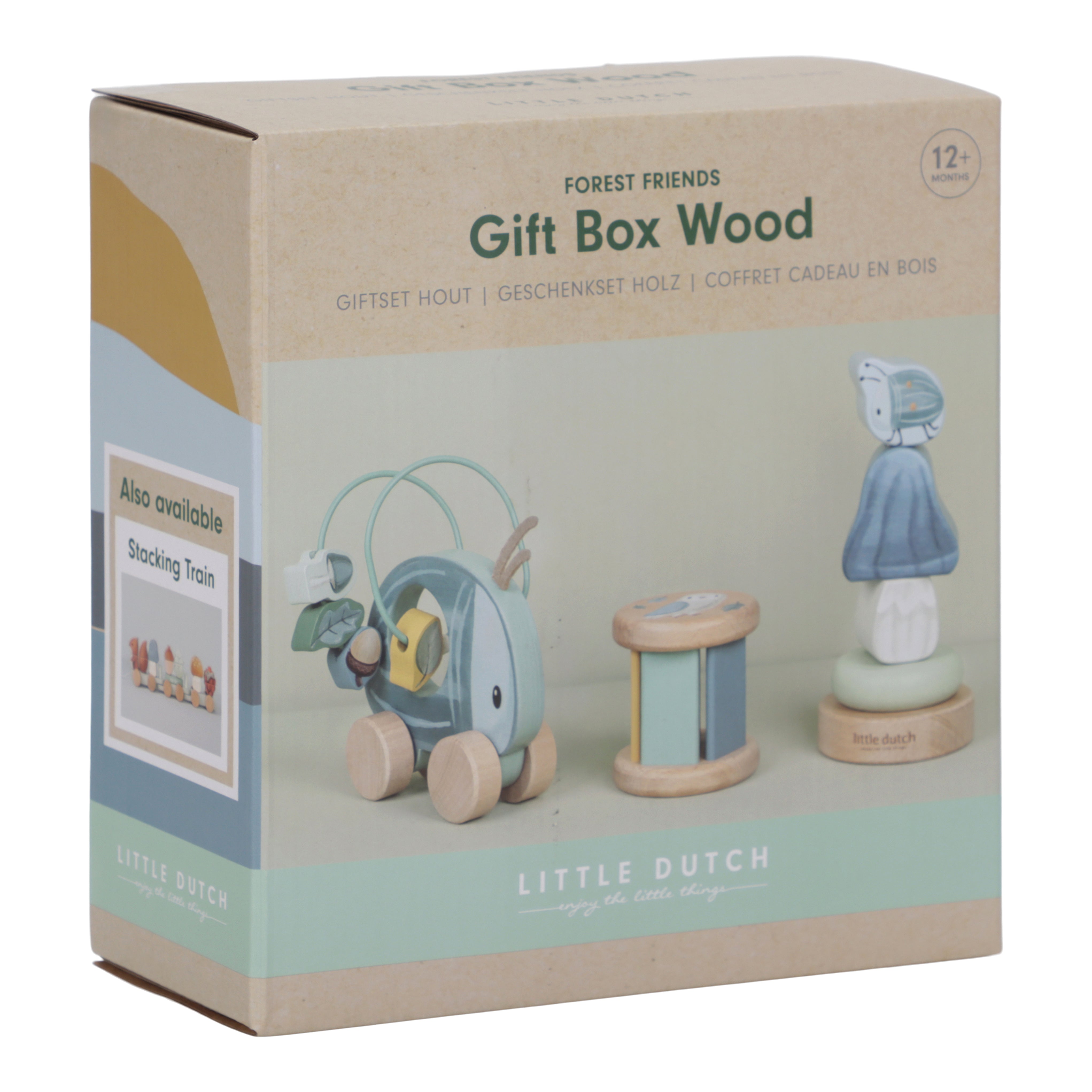 Little Dutch Geschenk-Set aus Holz Forest Friends