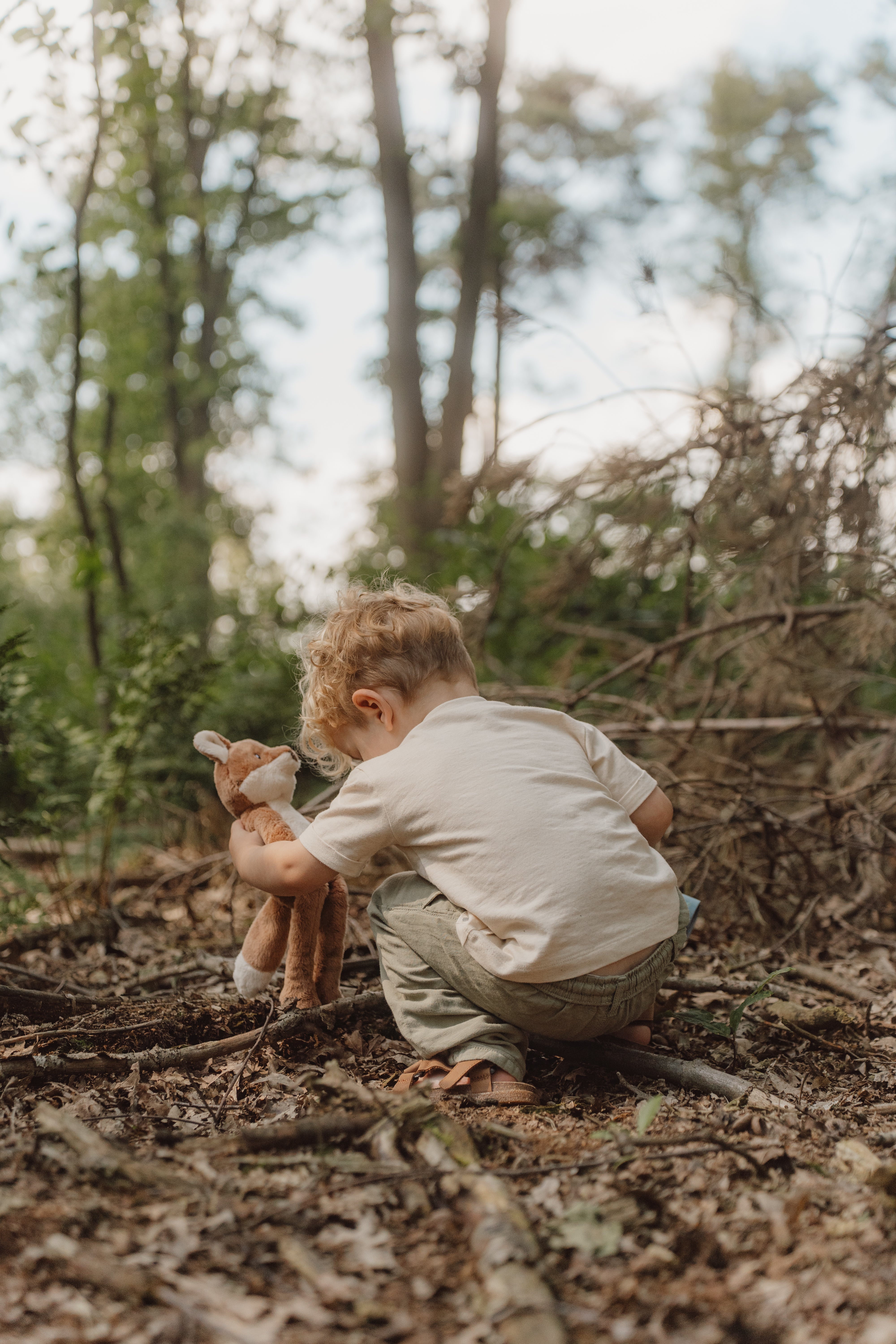 Little Dutch Kuscheltier Fuchs mit langen Beinen, Forest Friends