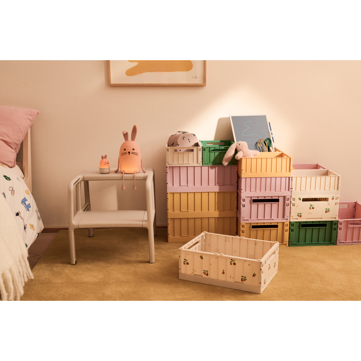 Liewood Weston Aufbewahrungskisten 2er-Pack, Peach