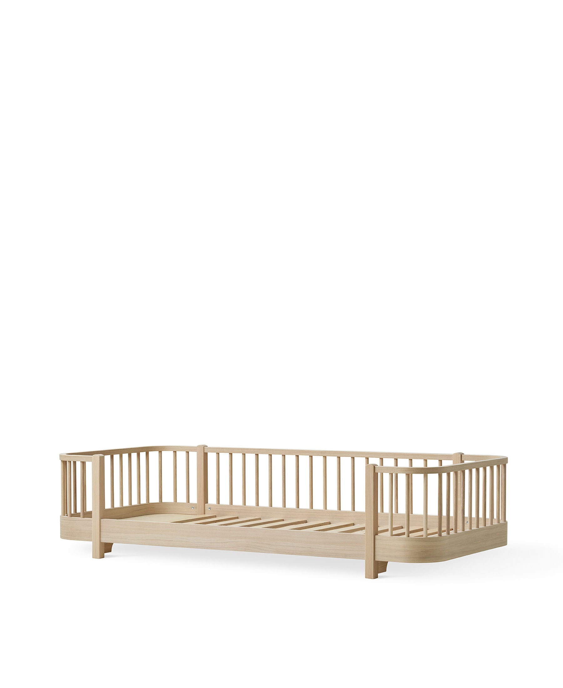 Oliver Furniture Wood Original Bodenbett, Eiche