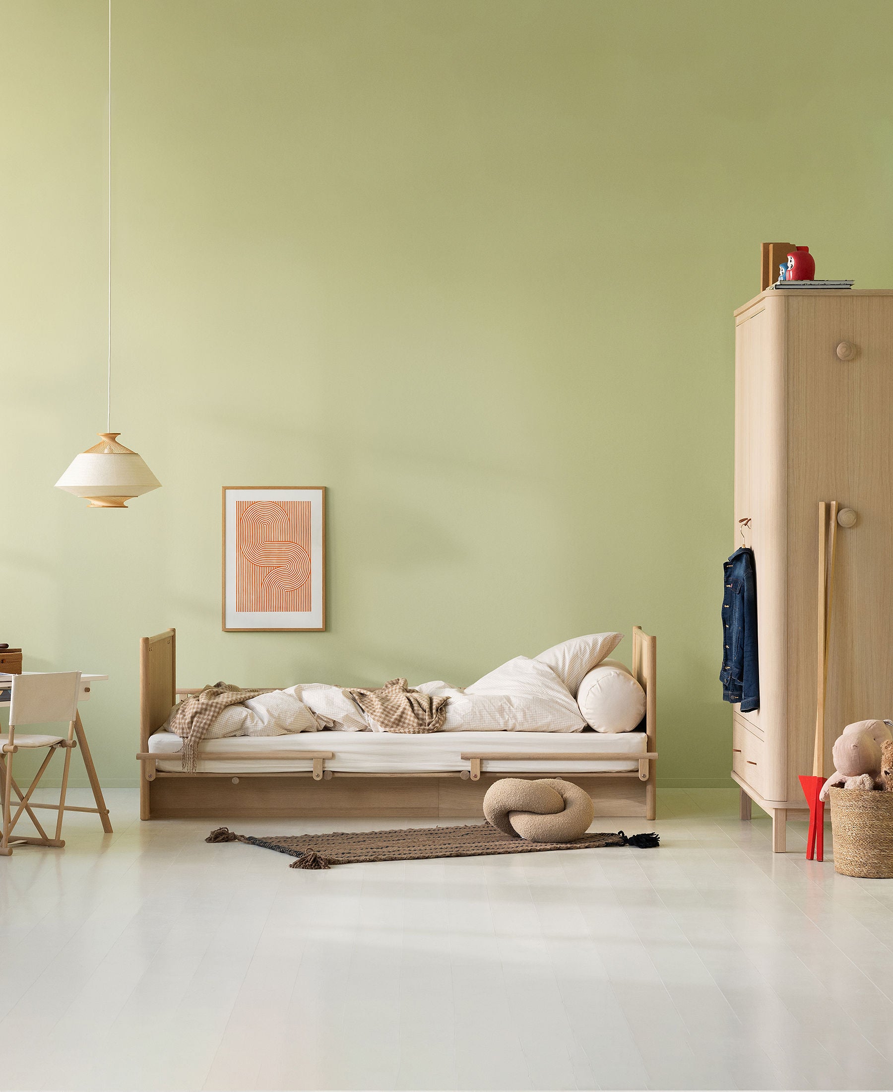 Oliver Furniture Camp Novel Babybett/Bett, Eiche