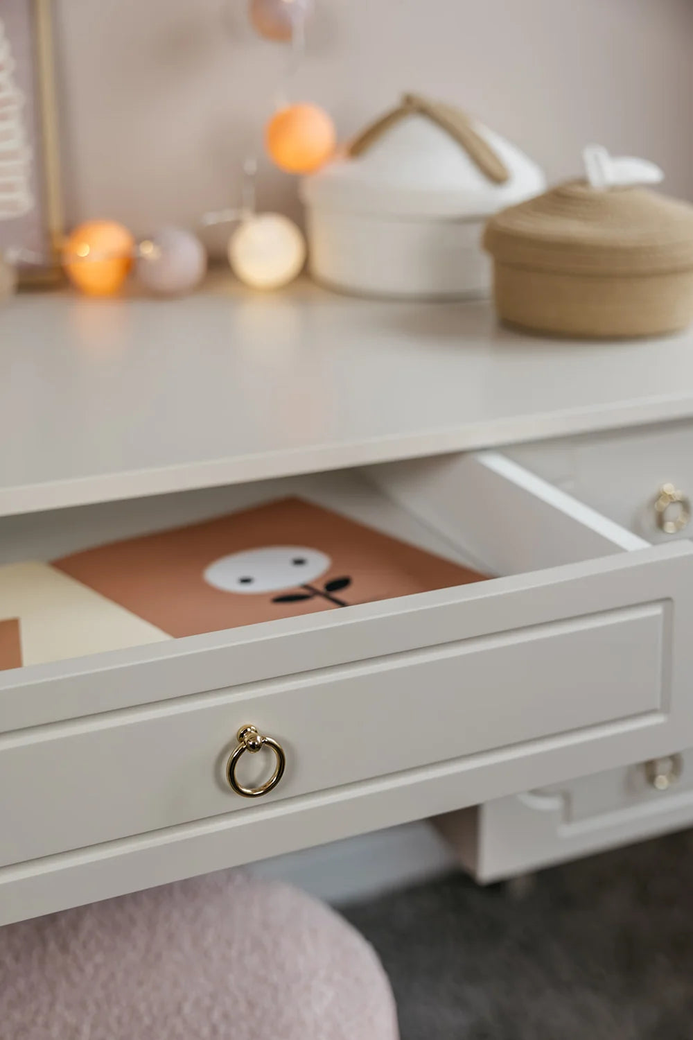 Bellamy Schreibtisch Royal, creme
