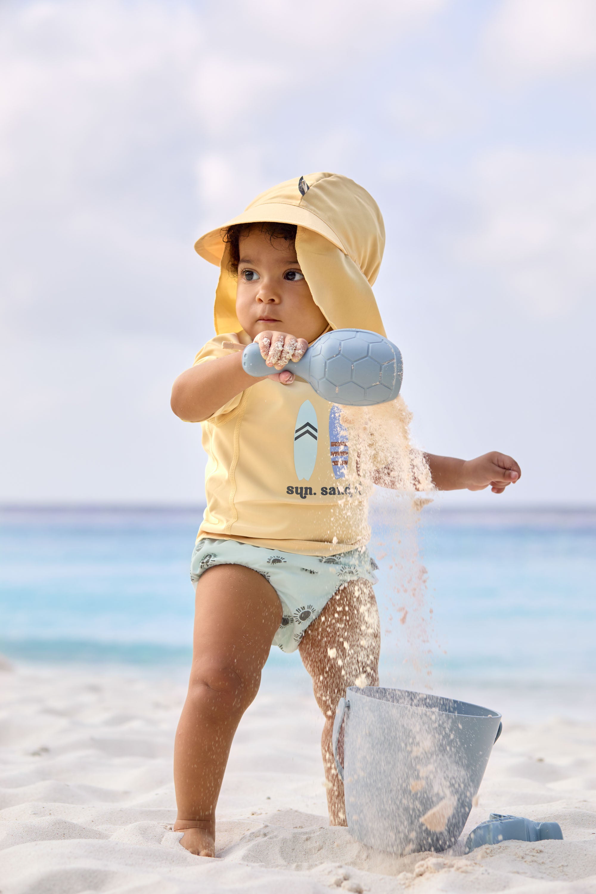 Lässig UV-Shirt Surfboards vanilla