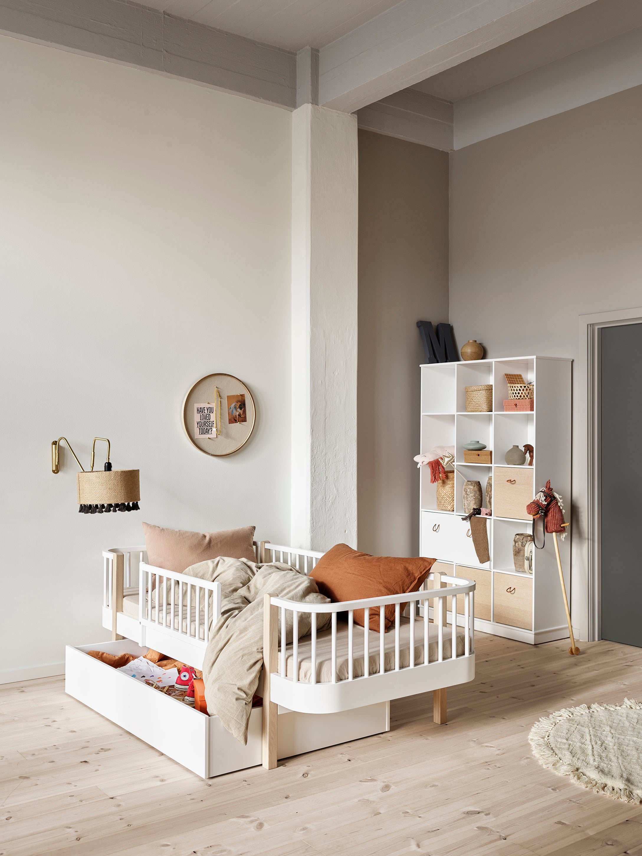 Oliver Furniture Wood Original Bettschublade, weiß