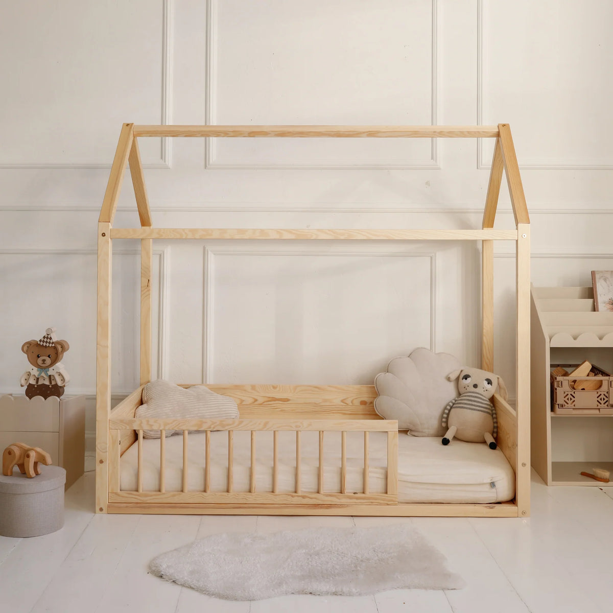 Bellamy Seitenpaneel-Set für Hausbett Wood Nest 90x200 cm