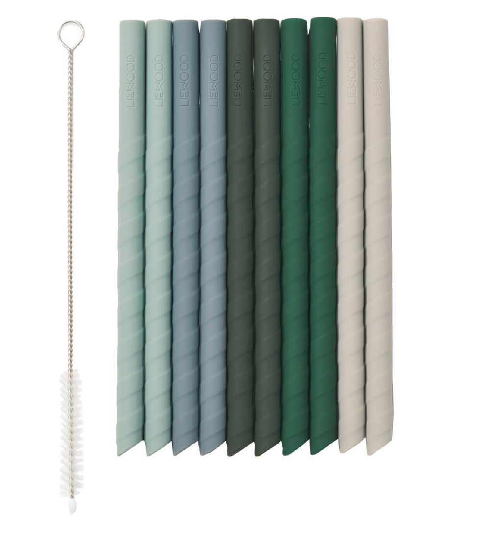 Liewood Silikon-Strohhalme Timoti, 10er-Pack