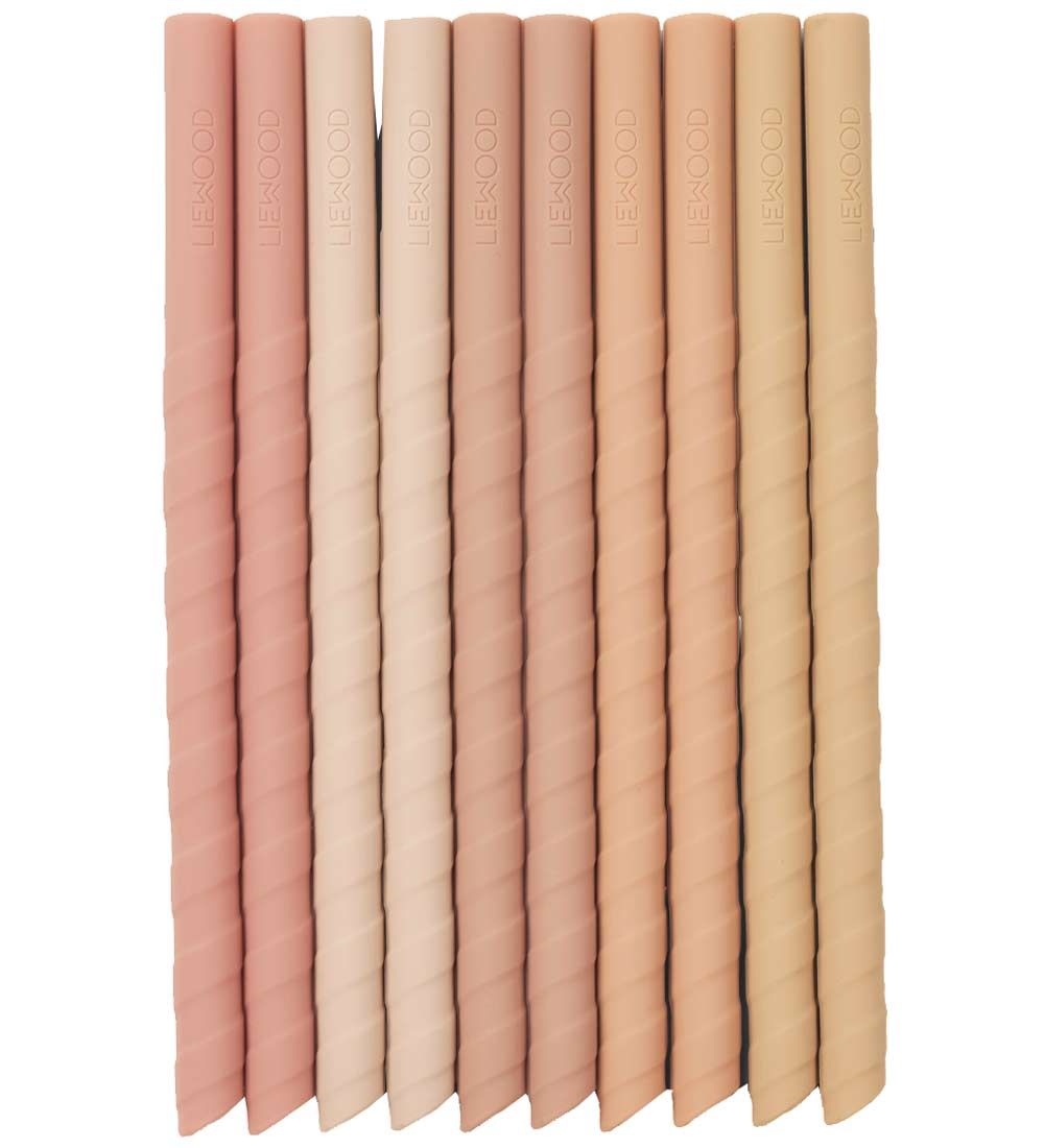 Liewood Silikon-Strohhalme Timoti, 10er-Pack