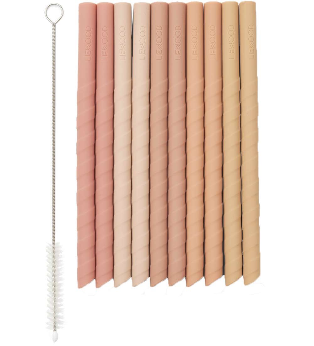 Liewood Silikon-Strohhalme Timoti, 10er-Pack