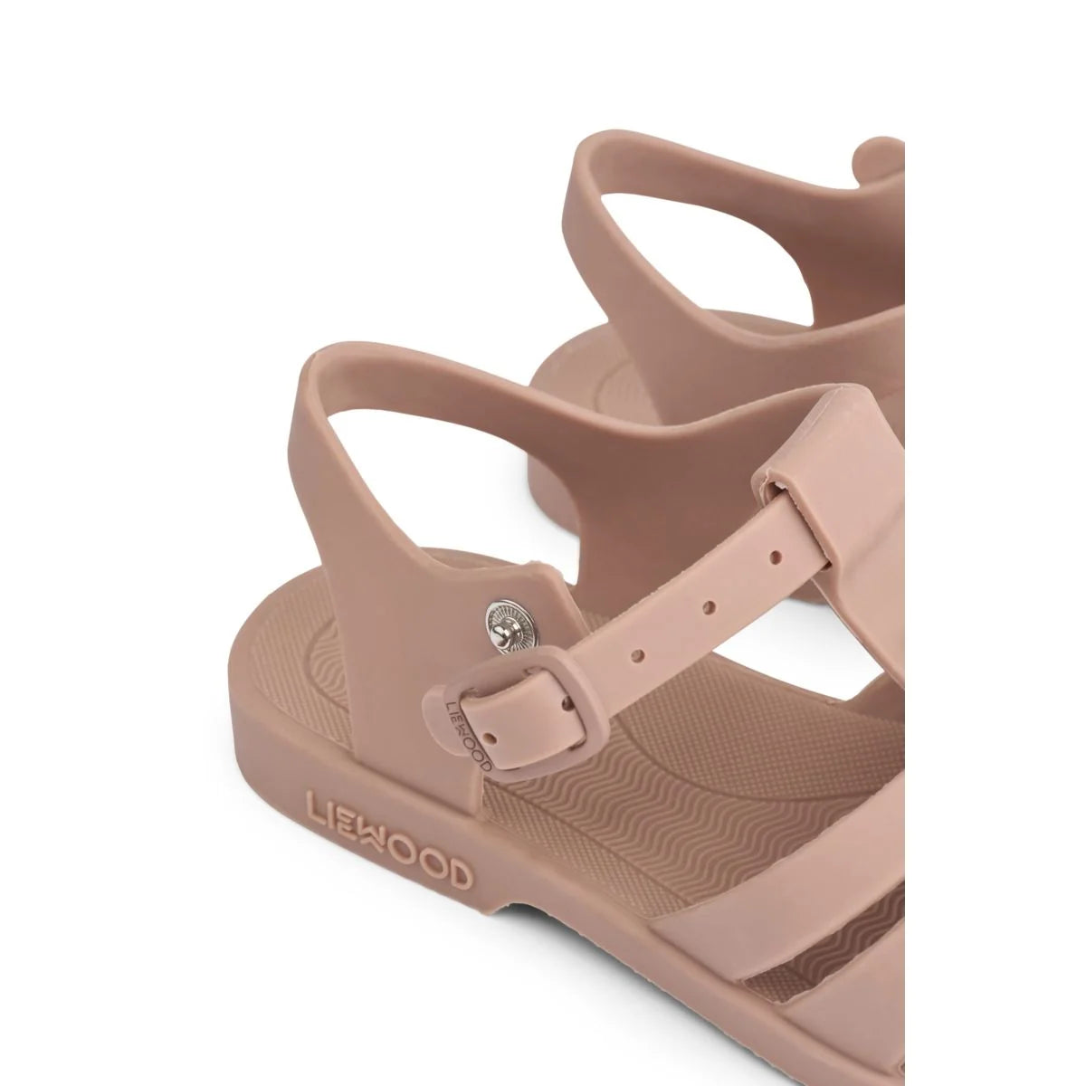 Liewood Sandalen Bre mit Charm, Peach/dark rose
