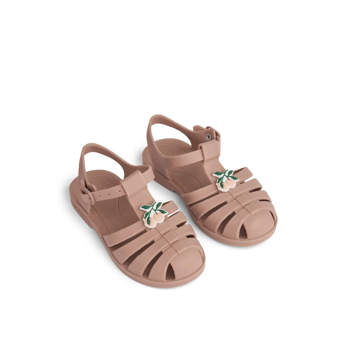 Liewood Sandalen Bre mit Charm, Peach/dark rose