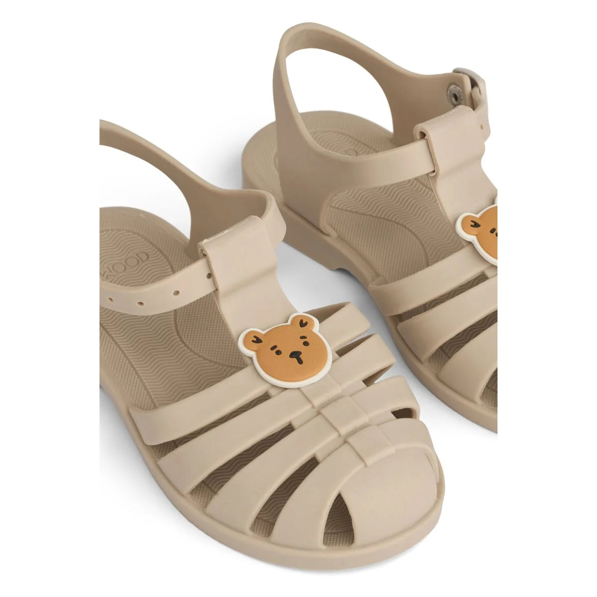 Liewood Sandalen Bre mit Charm, Bear/sandy