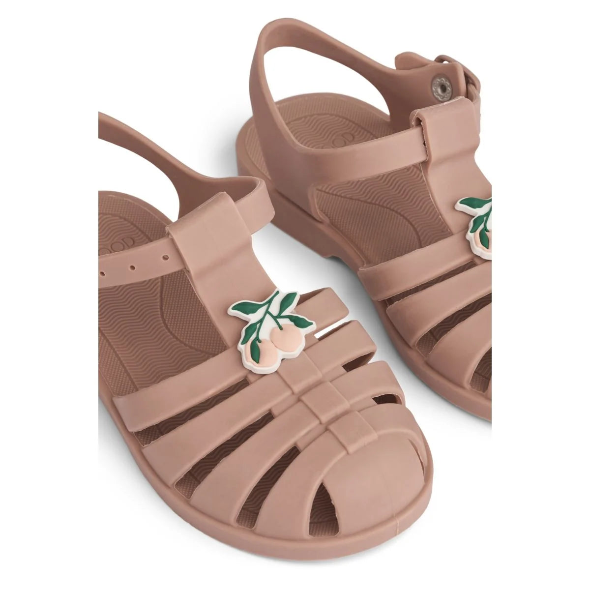 Liewood Sandalen Bre mit Charm, Peach/dark rose