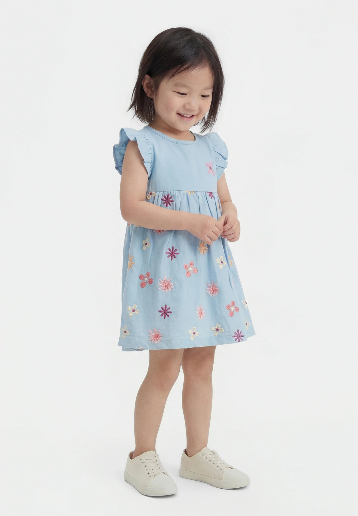 Jacky Kleid light blue denim