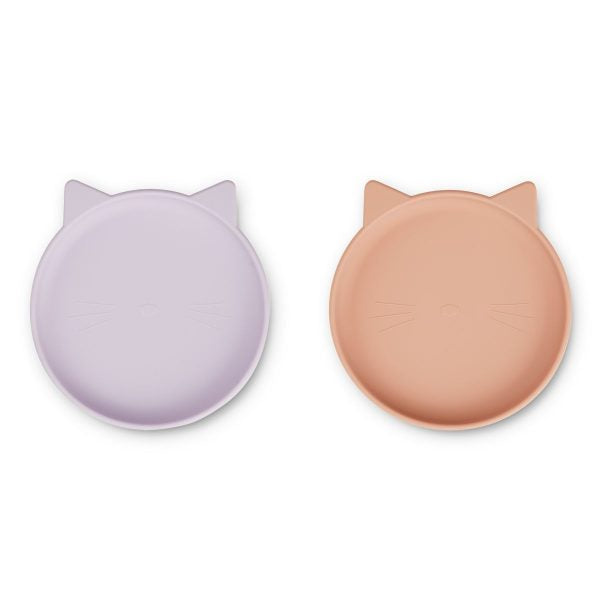 Liewood Silikon-Teller Olivia, 2er Pack