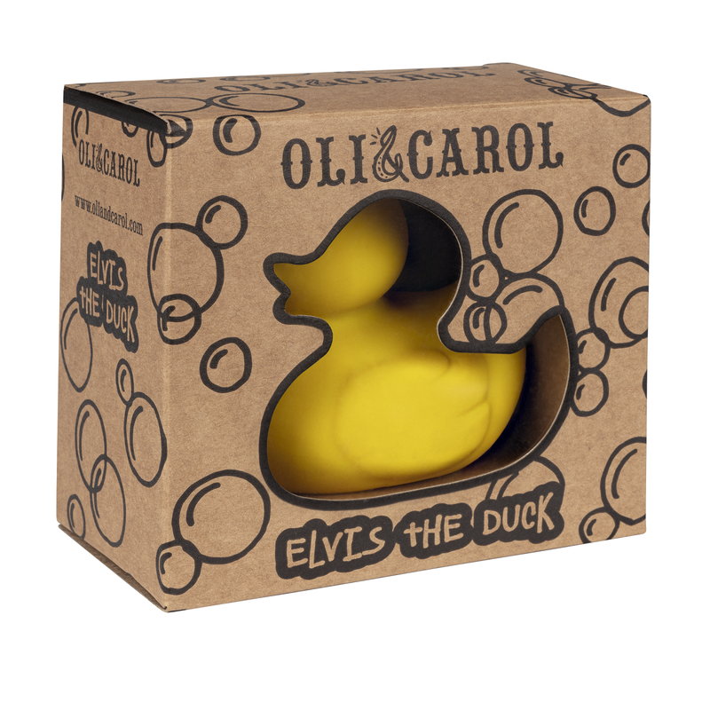 OLI & CAROL Elvis the Duck Bath Toy