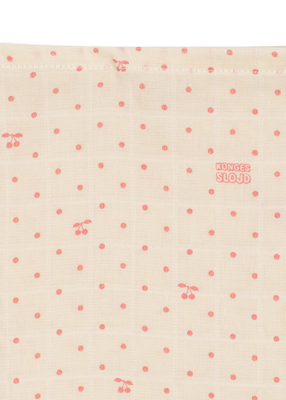 Konges Sløjd Mulltücher 3er-Pack, cherry dot