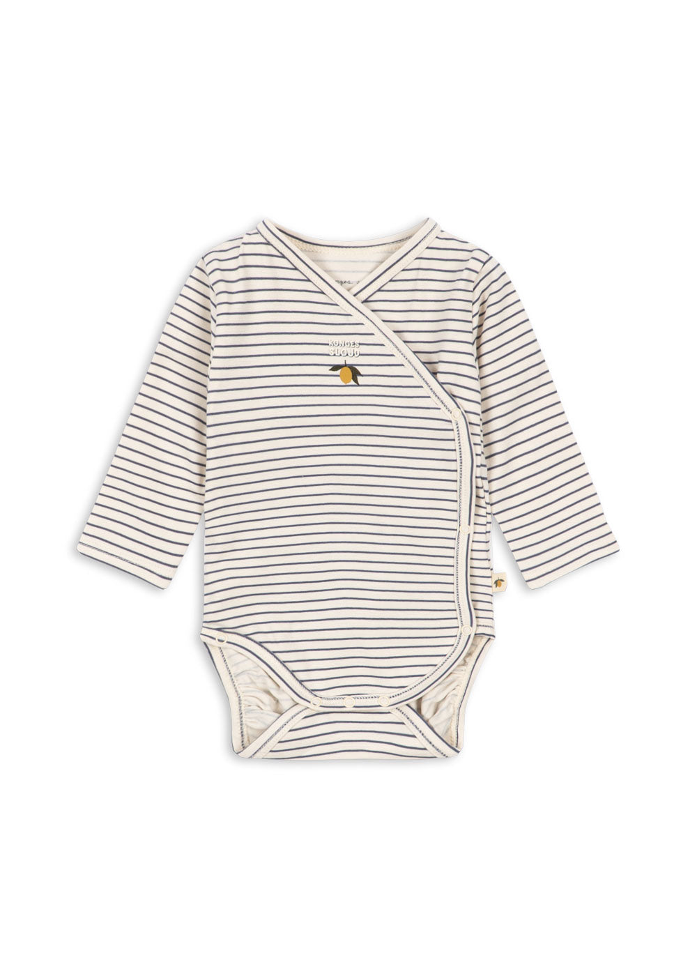 Konges Sløjd Langarm Wickel-Body, stripe como