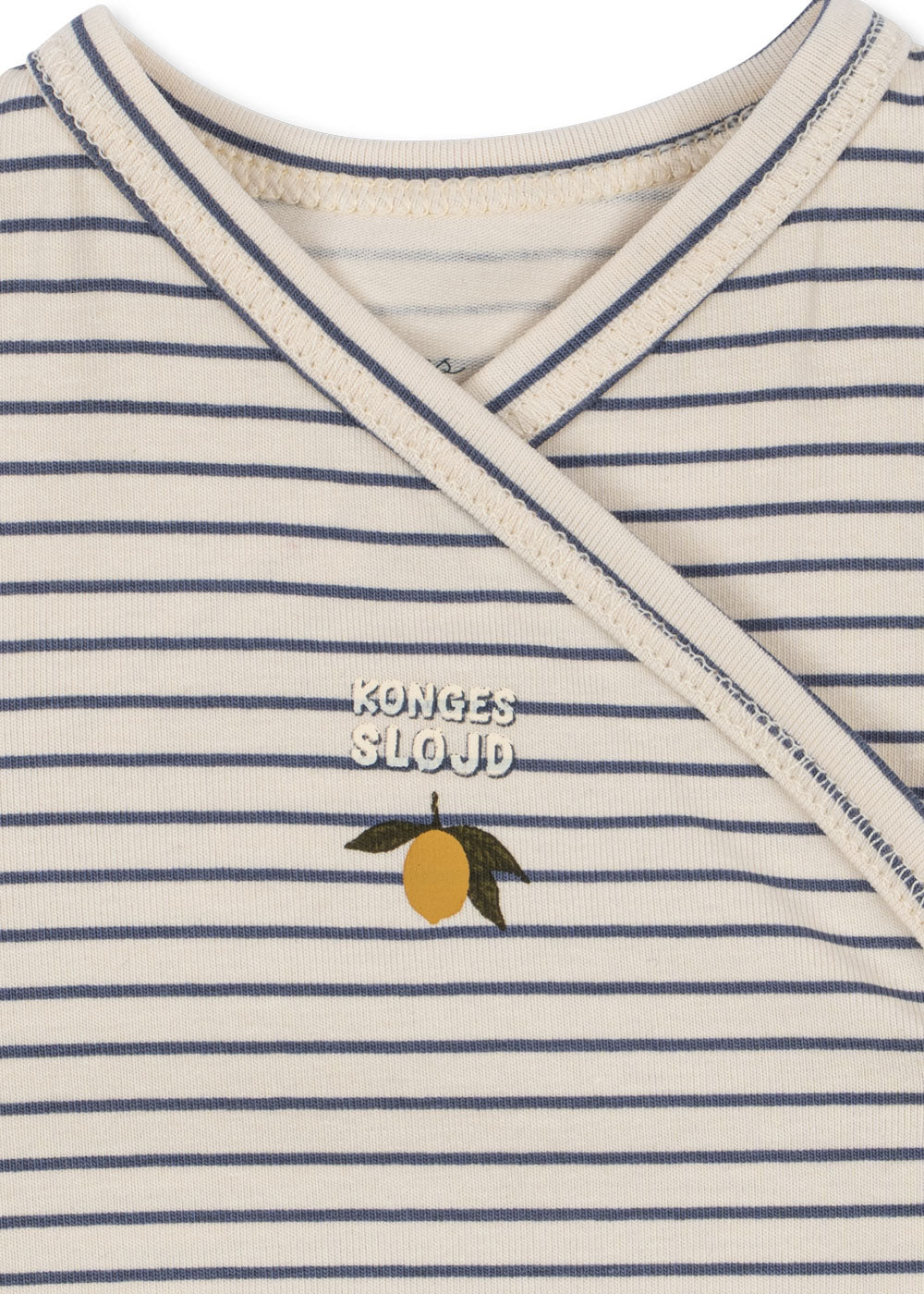 Konges Sløjd Langarm Wickel-Body, stripe como