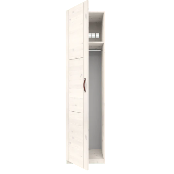 Lifetime Kleiderschrank mit Tür und Kleiderstange - 50 cm